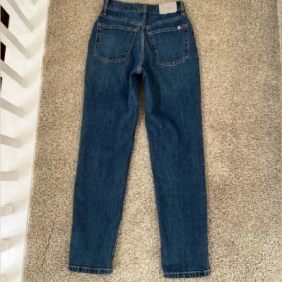 Everlane Women’s The Original Cheeky Jean High Rise Straight Leg Size 24 - Picture 3 of 3